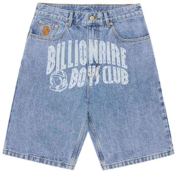 Billionaire Boys Club Faded Arch Logo Korte Broek Licht Blauw
