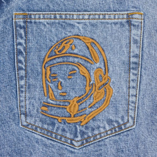 Billionaire Boys Club Faded Arch Logo Korte Broek Licht Blauw