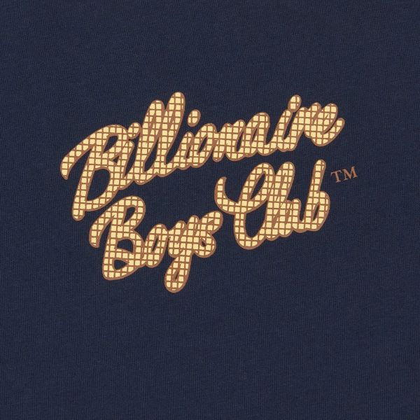 Billionaire Boys Club Script Logo T-shirt Navy