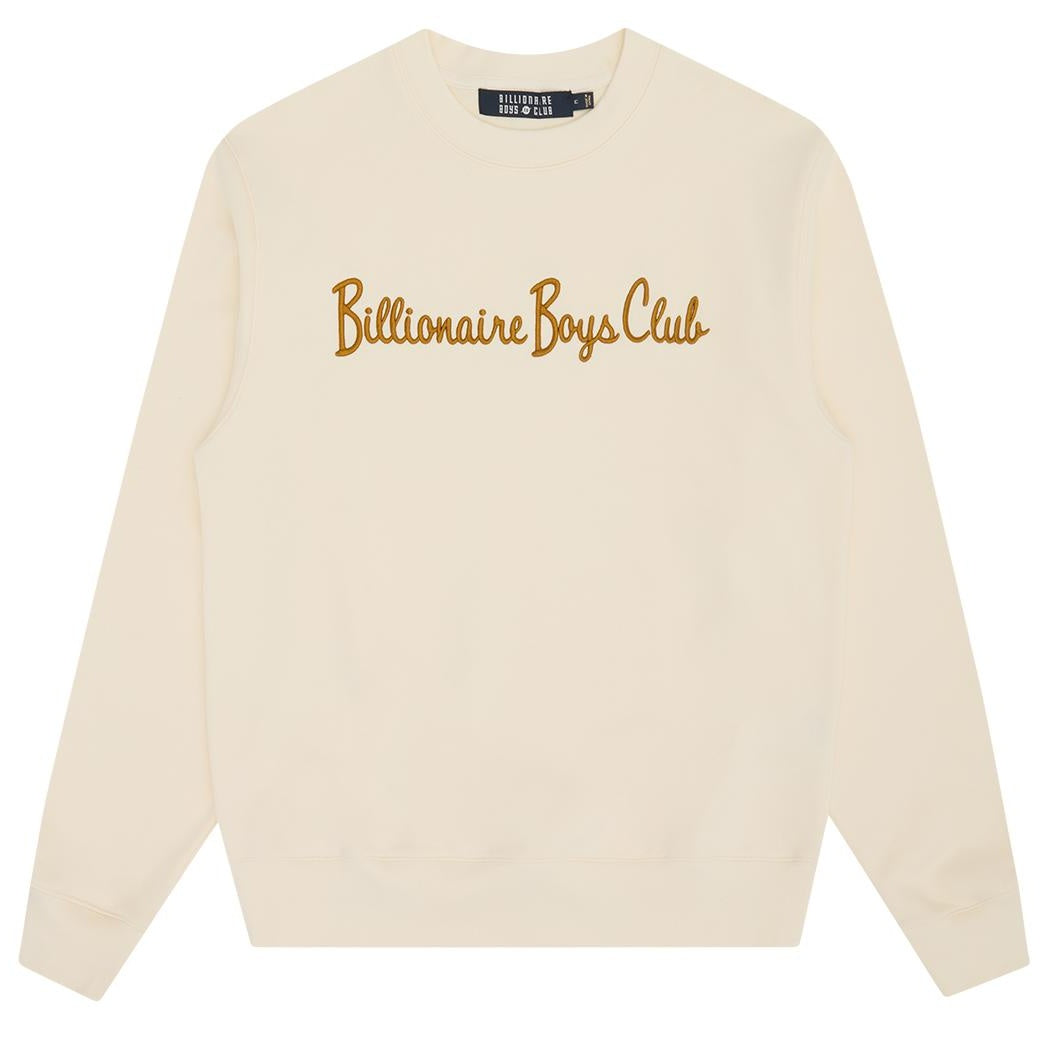 Billionaire Boys Club Signature Sweater Off White