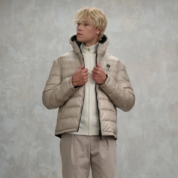 Blauer Ballard Jas Zwart