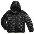 Blauer Wave Puffer Zwart