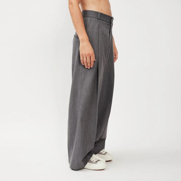 Bonsai Super Loose Broek Grijs