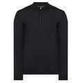 Boss Ebenji Half Zip Sweater Zwart