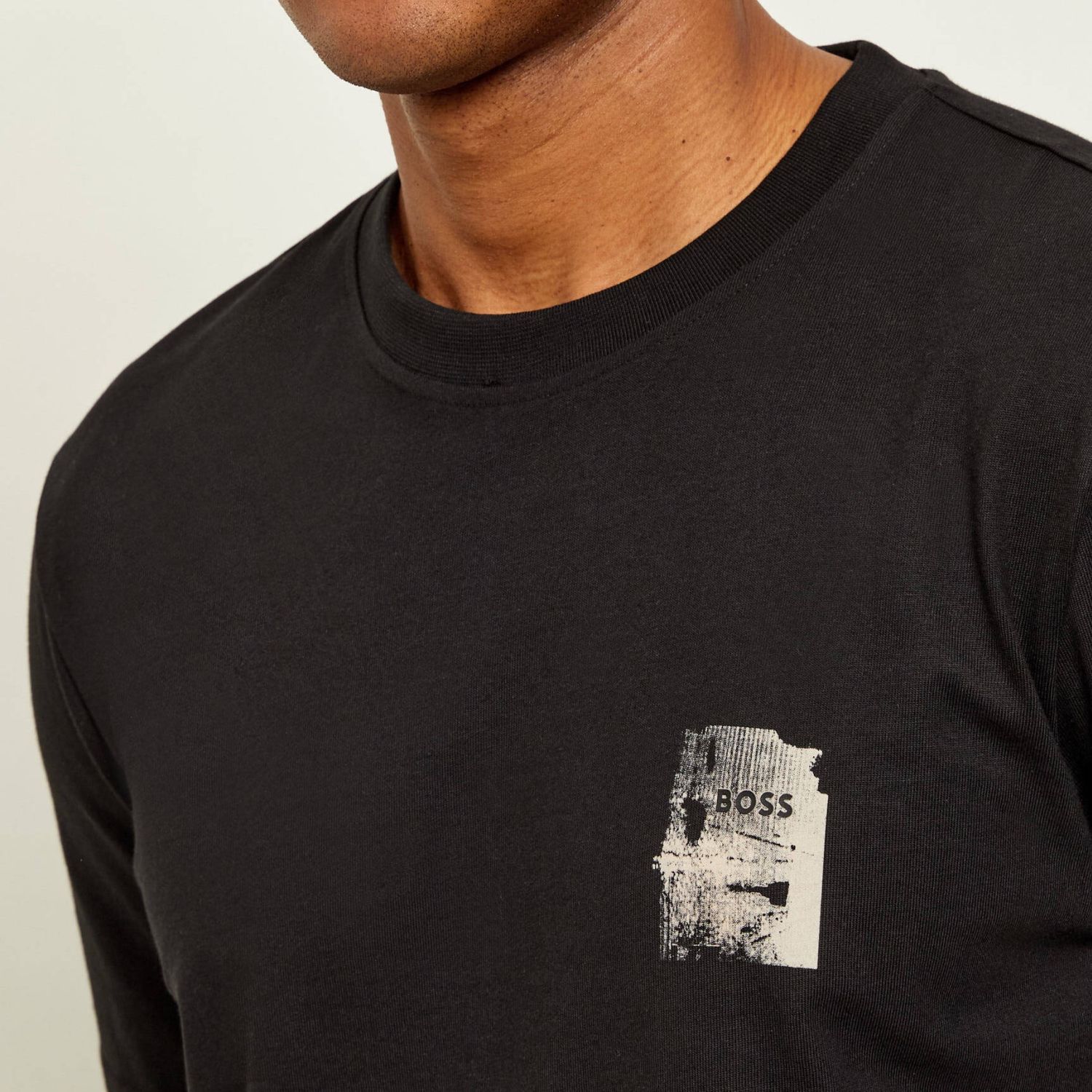 Boss Groove T-shirt Zwart