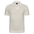 Boss Jianluca Knitted Polo Off White