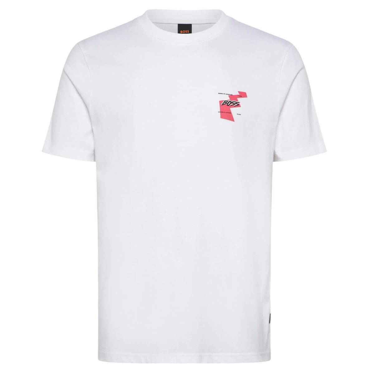 Boss Movement T-shirt Wit