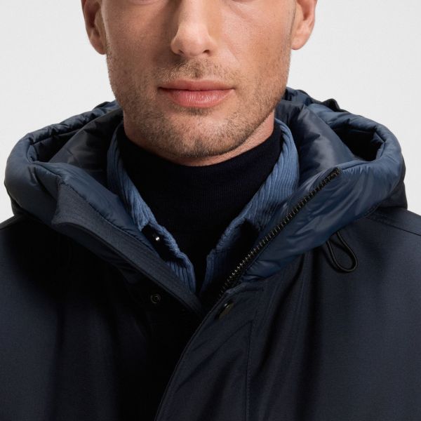 Boss Osiass Parka Navy
