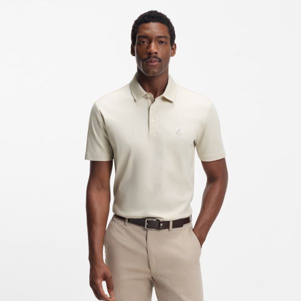 Boss Parris Polo Off White