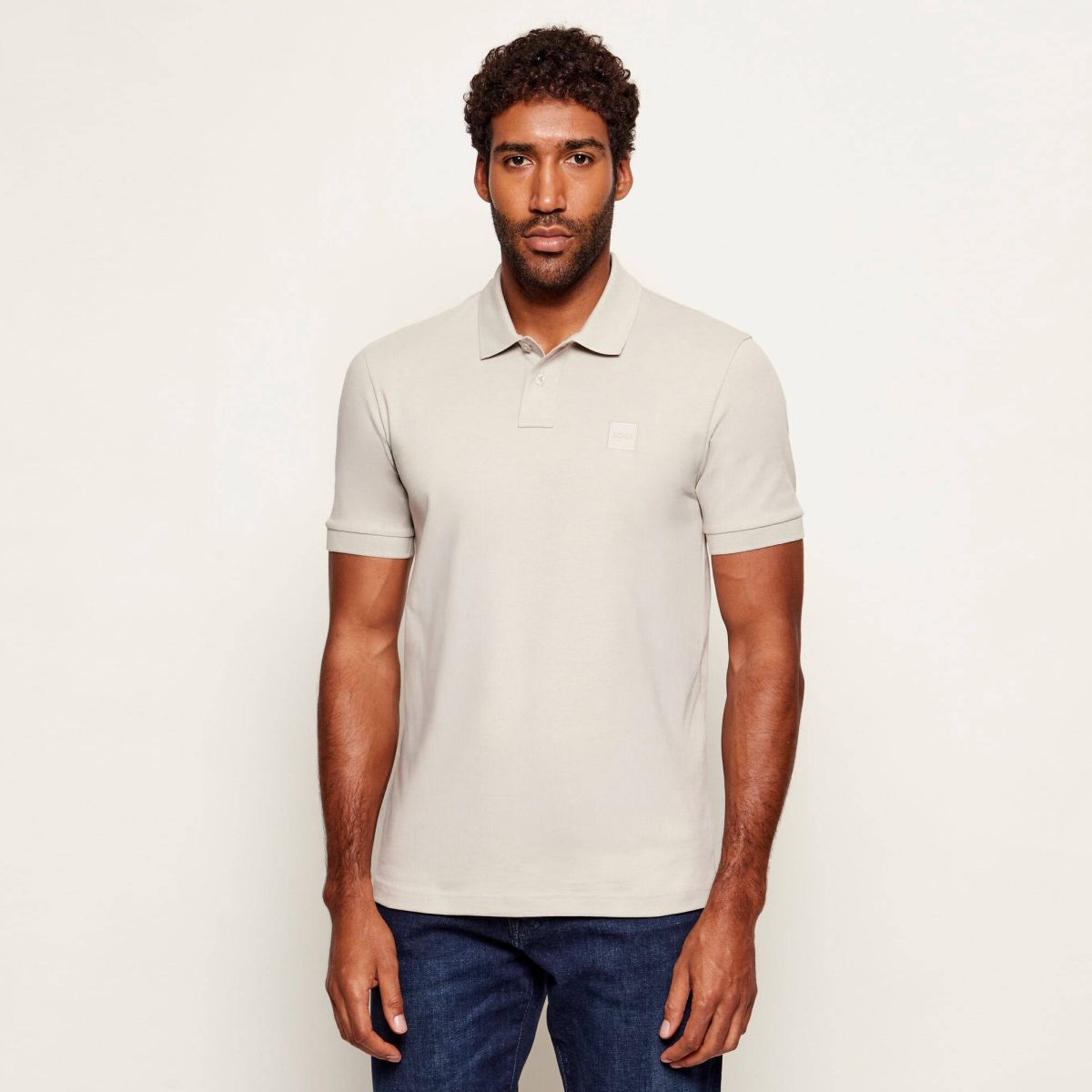 Boss Passenger Polo Grijs