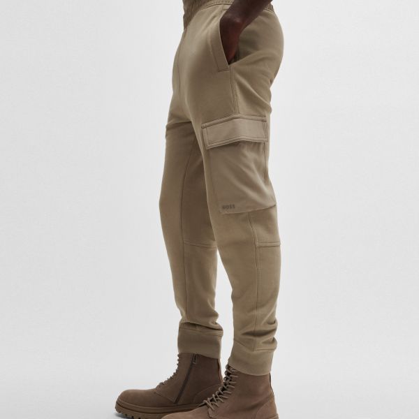 Boss Pocket Cargo Trainingsbroek Bruin