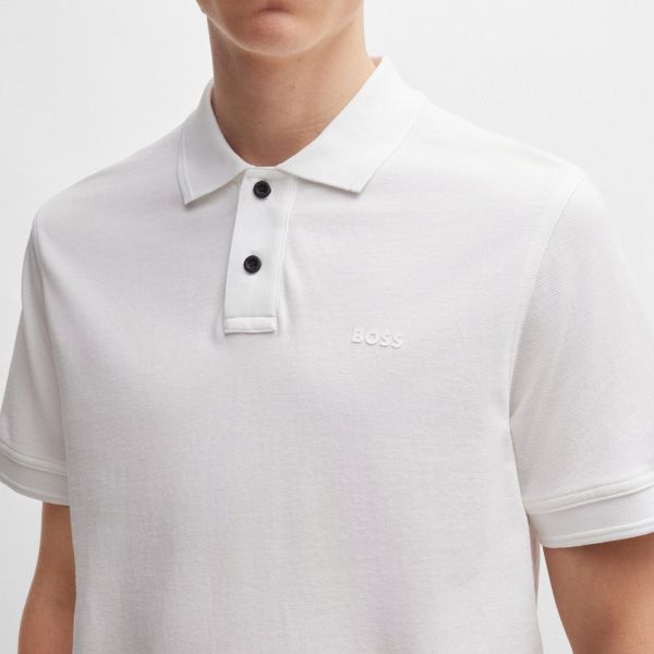 Boss Prime Polo Wit