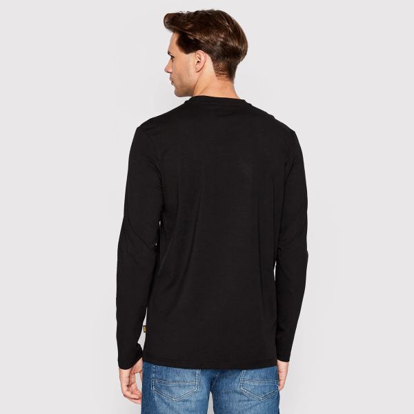 Boss Tchark Longsleeve T-shirt Zwart