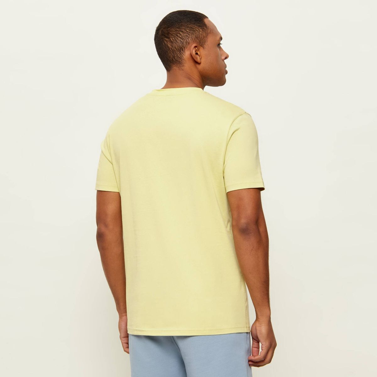 Boss Thinking T-shirt Geel