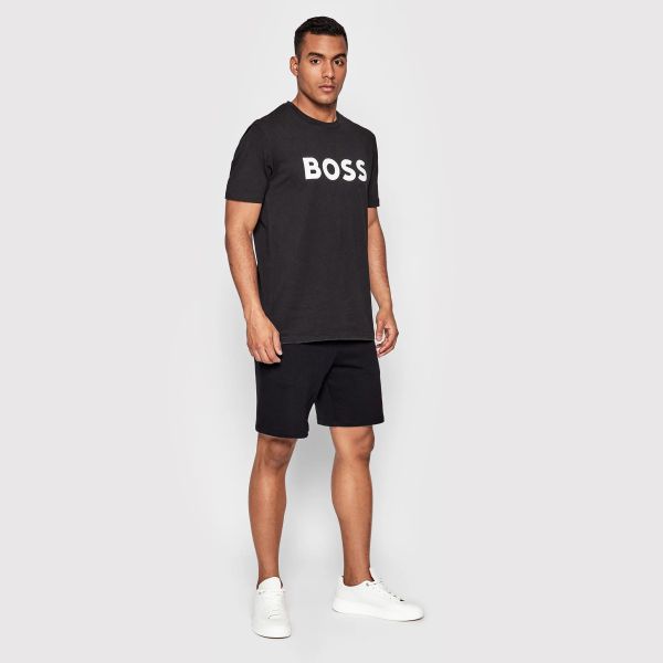 Boss Thinking T-shirt Zwart