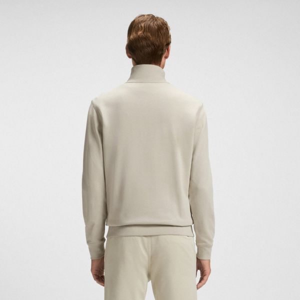 Boss Zetrust Half Zip Sweater Beige