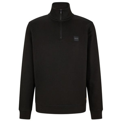 Boss Zetrust Half Zip Sweater Zwart