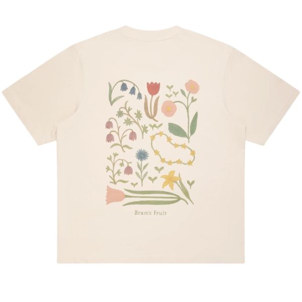 Bram’s Fruit Botanical T-shirt Beige