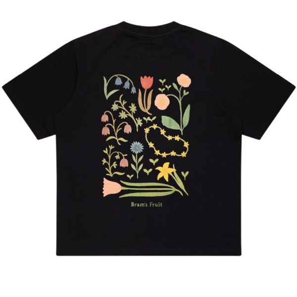 Bram’s Fruit Botanical T-shirt Zwart