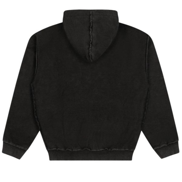 Bram’s Fruit Chest Pocket Hoodie Antraciet