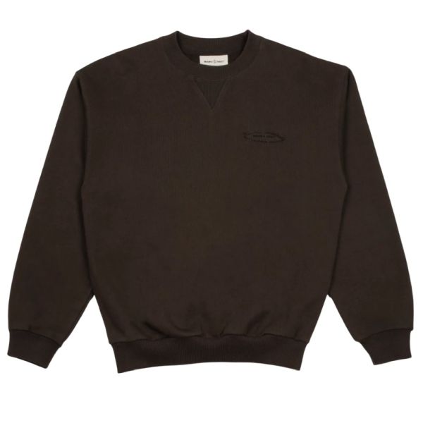Bram's Fruit Cut & Sew Gardening Sweater Antraciet