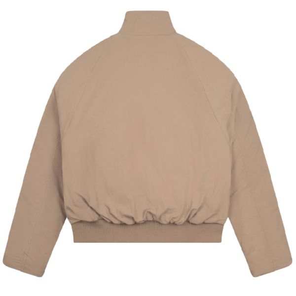 Bram's Fruit Emblem Patch Padded Jas Beige