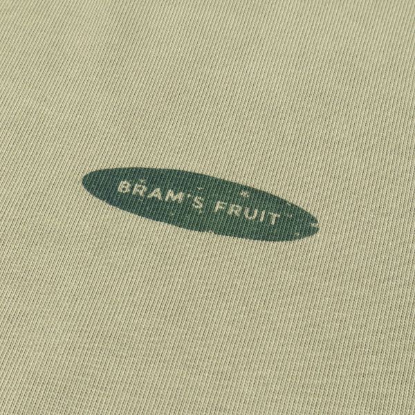 Bram's Fruit Gardening Distressed T-shirt Licht Groen
