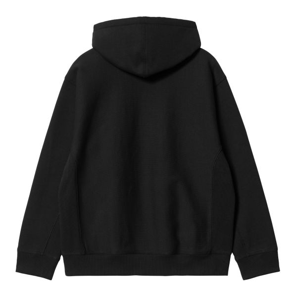 Carhartt American Script Hoodie Zwart