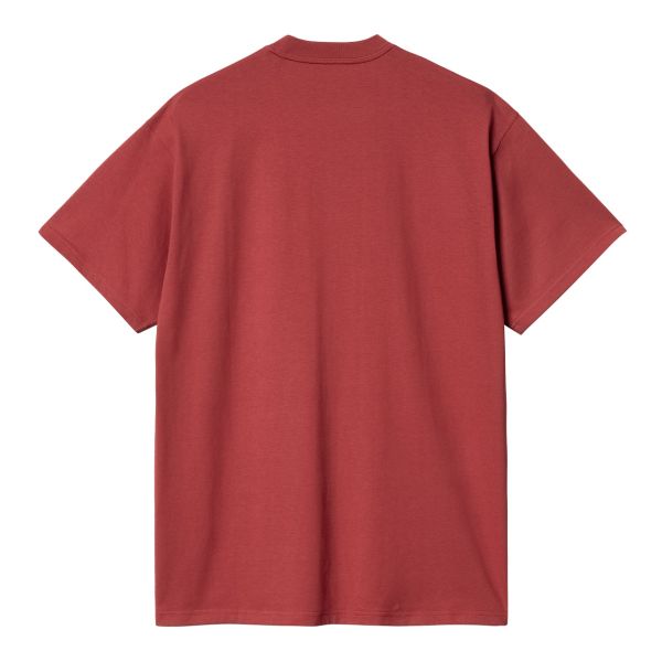 Carhartt Amour Pocket T-shirt Rood