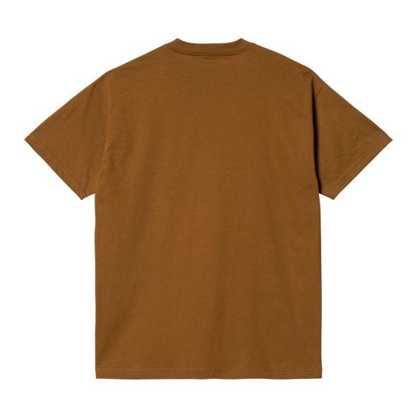 Carhartt Heart Patch T-shirt Bruin