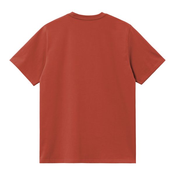 Carhartt WIP American Script T-shirt Rood