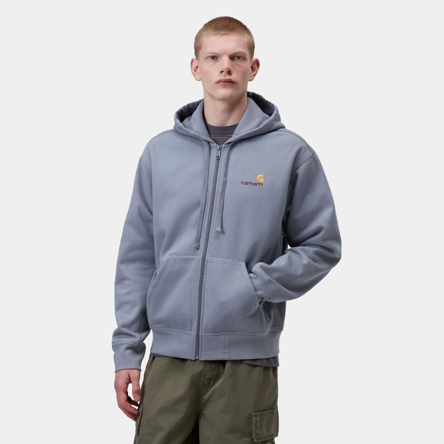 Carhartt WIP American Script Vest Blauw