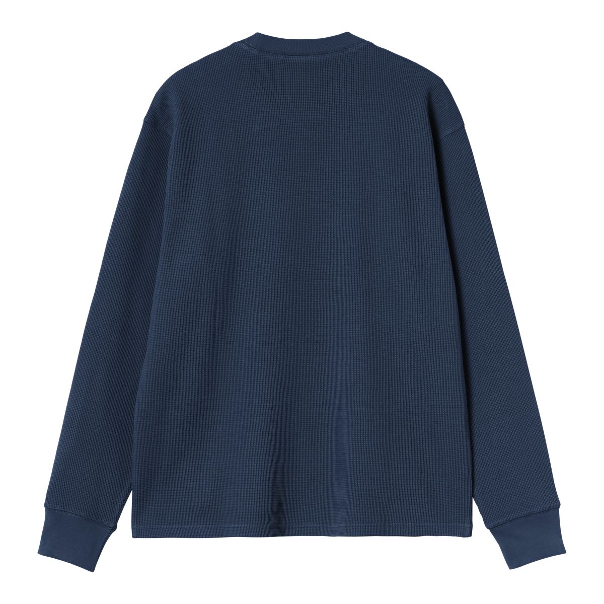 Carhartt WIP Eightynine Waffle Longsleeve T-shirt Navy