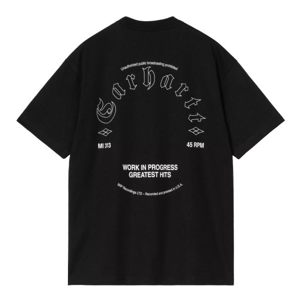 Carhartt WIP Greatest Hits T-shirt Zwart