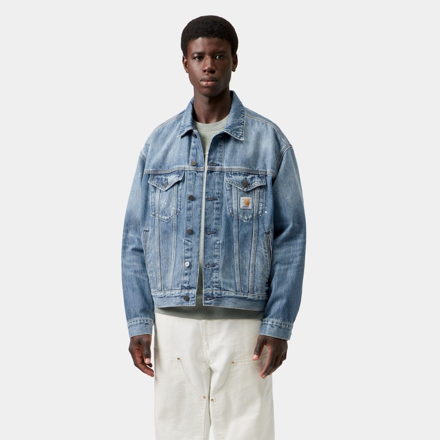 Carhartt WIP Helston Spijkerjas Blauw