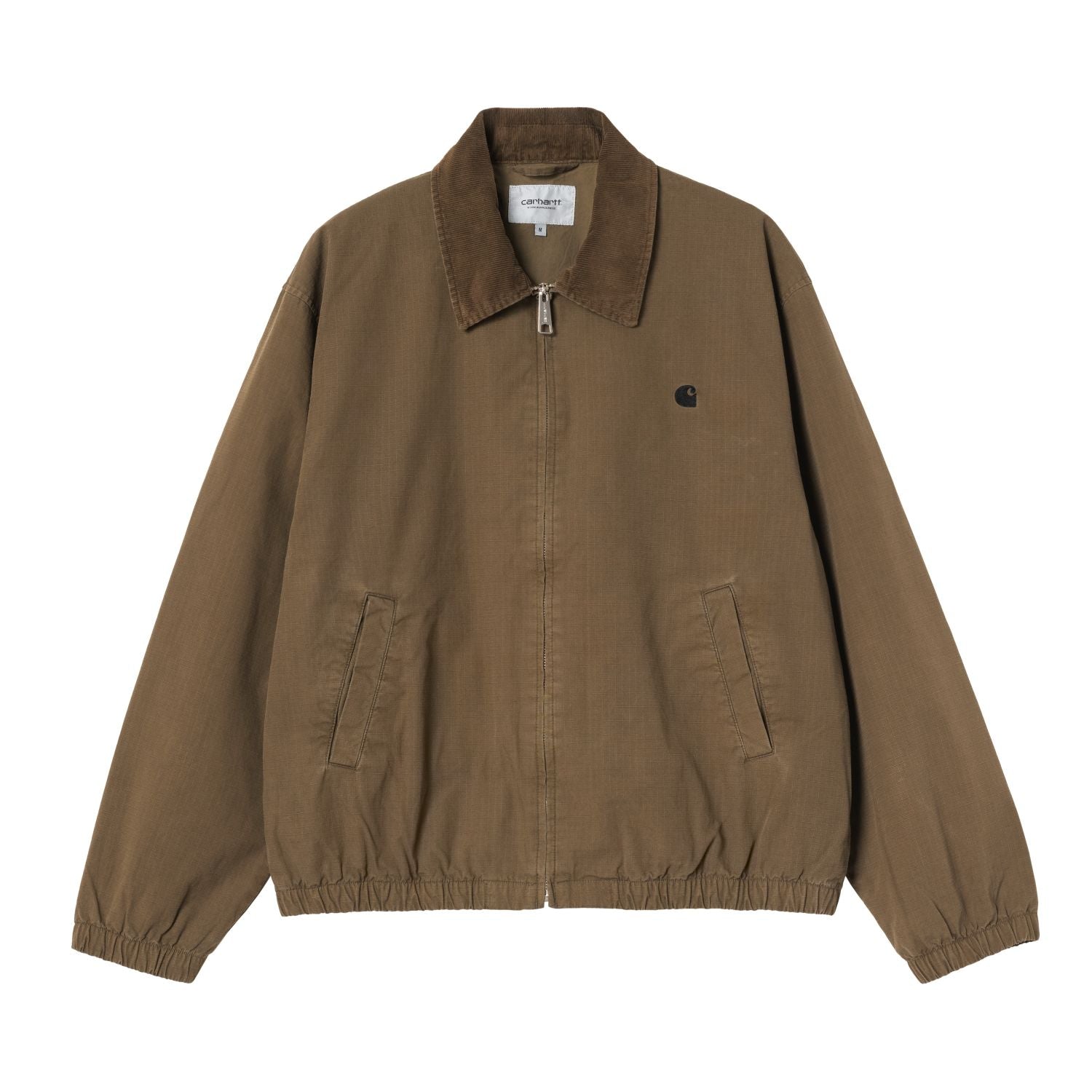 Carhartt WIP Madion Ripstop Jack Donker Groen