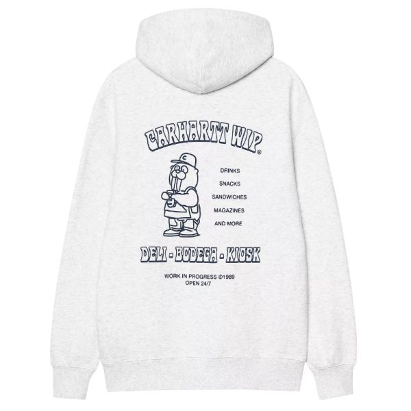 Carhartt WIP Sandwich Hoodie Grijs