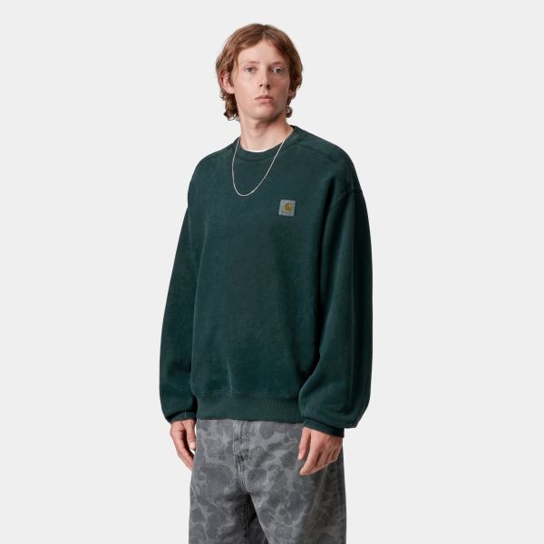 Carhartt WIP Vista Sweater Donker Groen