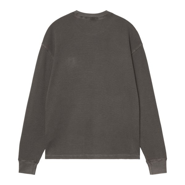 Carhartt WIP Vista Waffle Longsleeve T-shirt Zwart