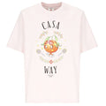Casablanca Casa Way Orange Mascot T-shirt Roze