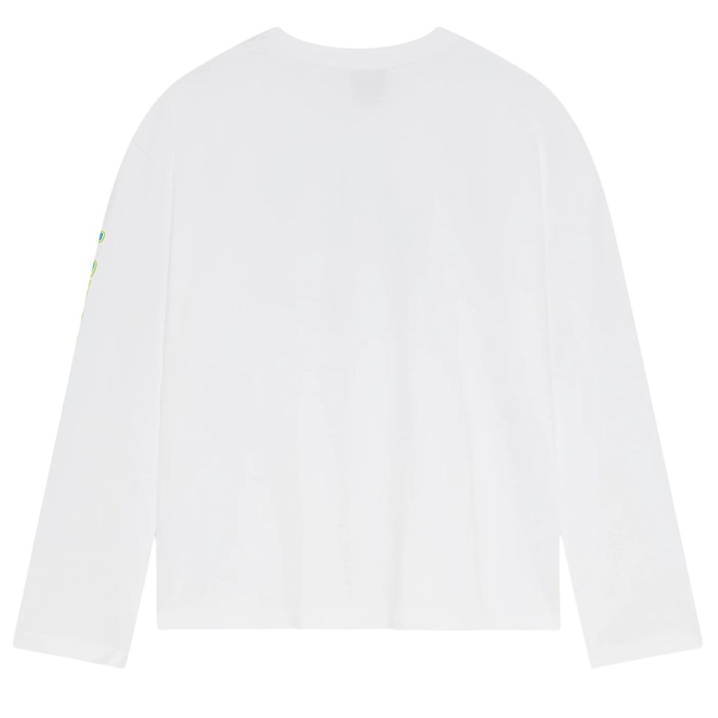 Casablanca CC Smile Future Longsleeve T-shirt Wit