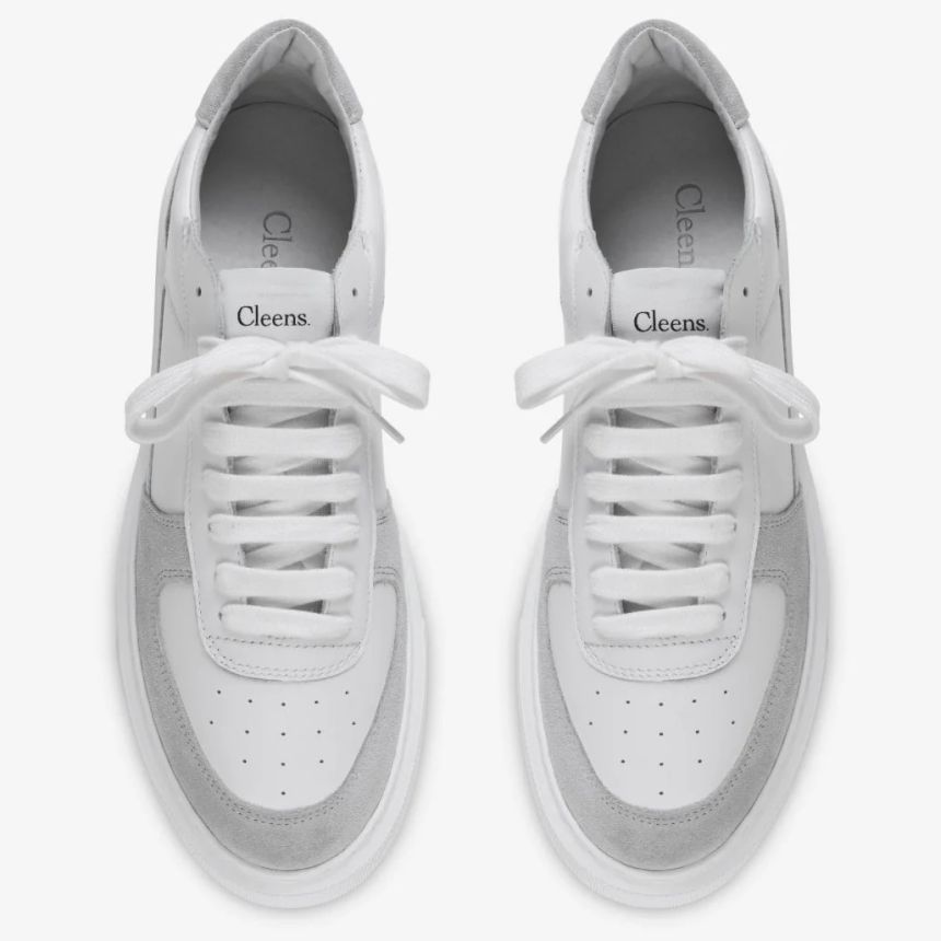 Cleens Court Sneaker Wit