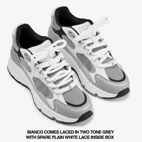 Cleens Pulse Runner Sneaker Wit/Grijs