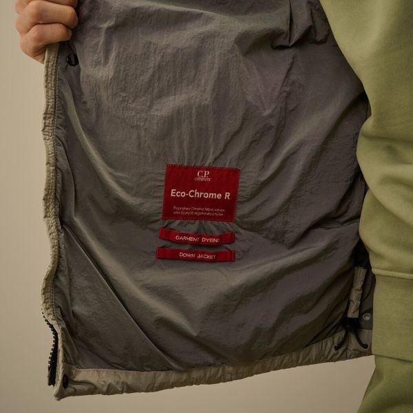 CP Company Eco-Chrome R Mixed Bodywarmer Beige
