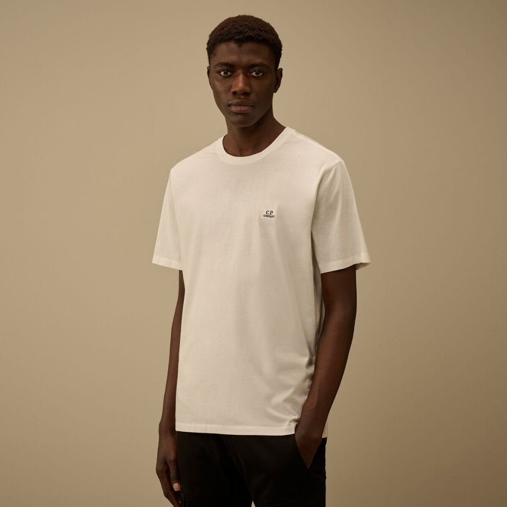 CP Company Logo Patch T-shirt Wit