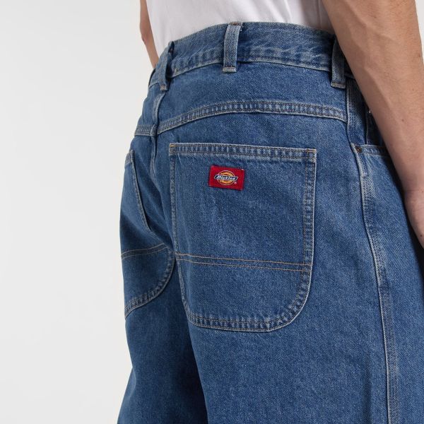 Dickies 958 Baggy Straight Work Jeans Blauw