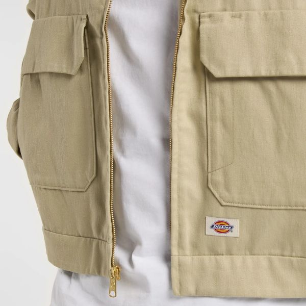 Dickies Hemp Twill Trucker Jack Beige