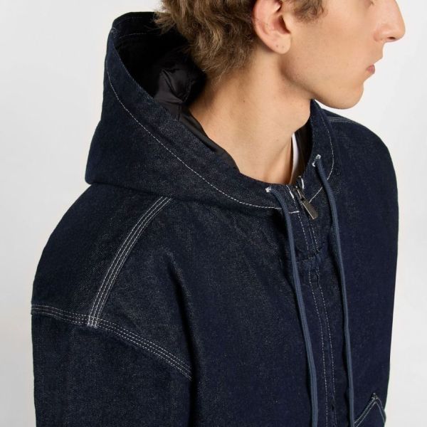 Dickies Hooded Spijkerjas Donker Blauw