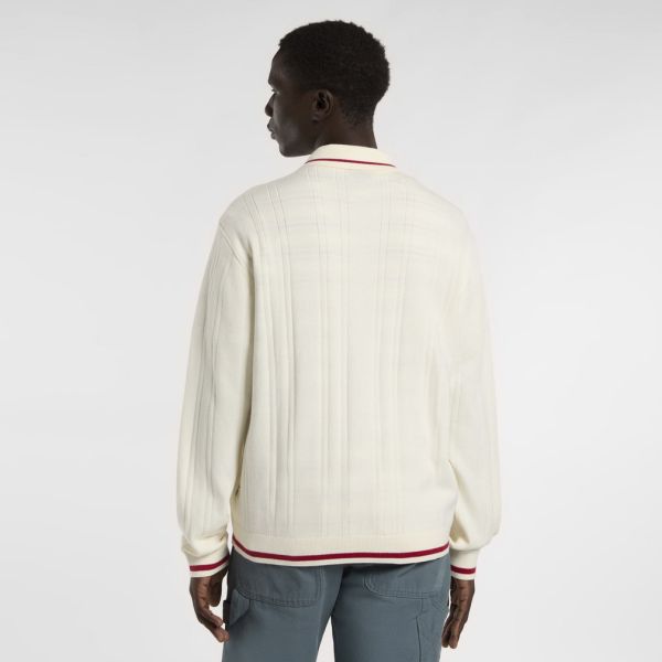 Dickies Lewistown Full Zip Cardigan Off White