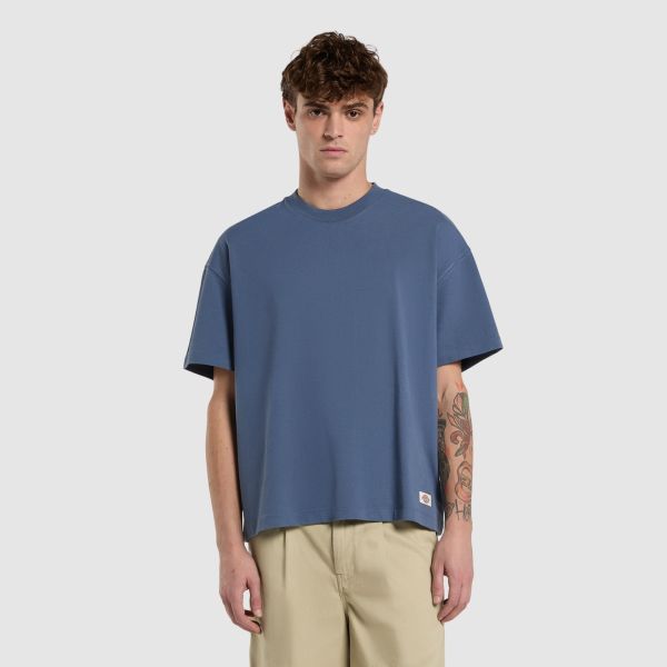 Dickies Mineral Heavyweight T-shirt Blauw